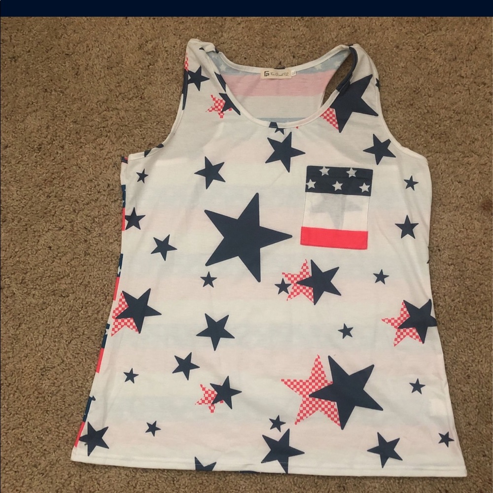 Womens razor back tank